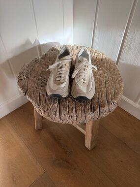 Woman by Common Projects Premium Athletic Shoes with Suede Trim